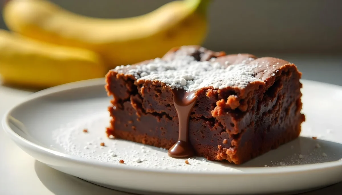 how to make brownie banana