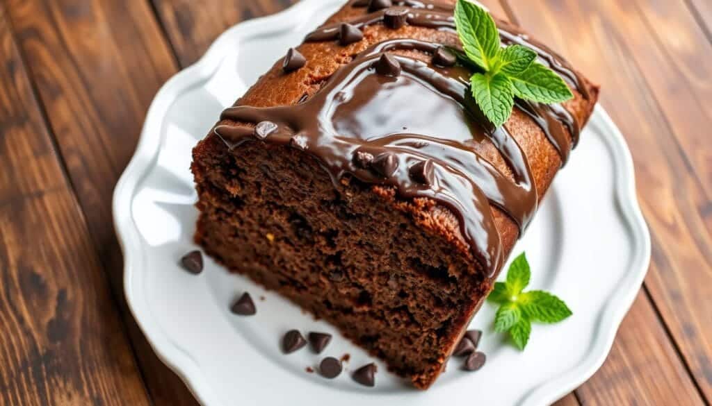 Chocolate Chocolate Chip Pound Cake