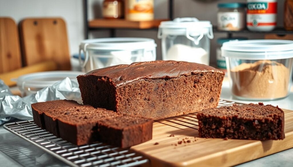 Storing Homemade Chocolate Pound Cake