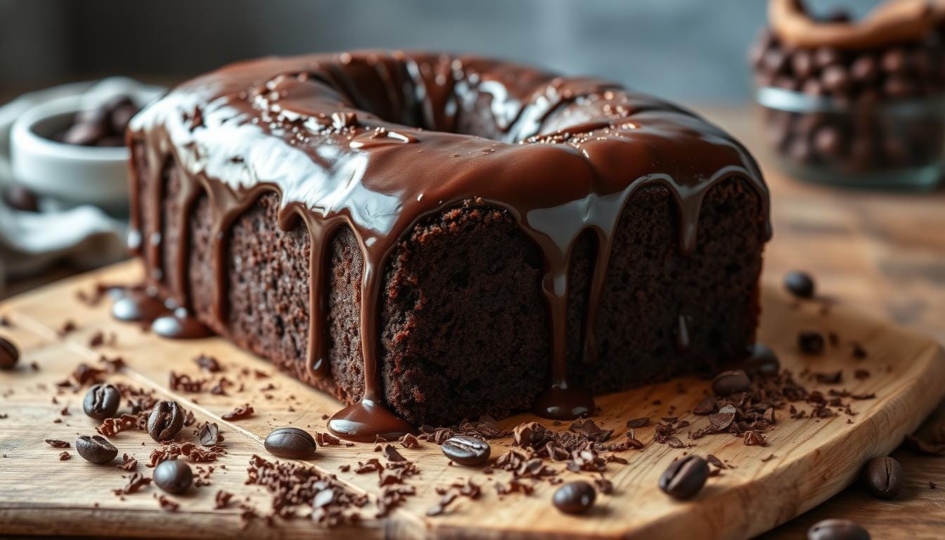 easy chocolate pound cake