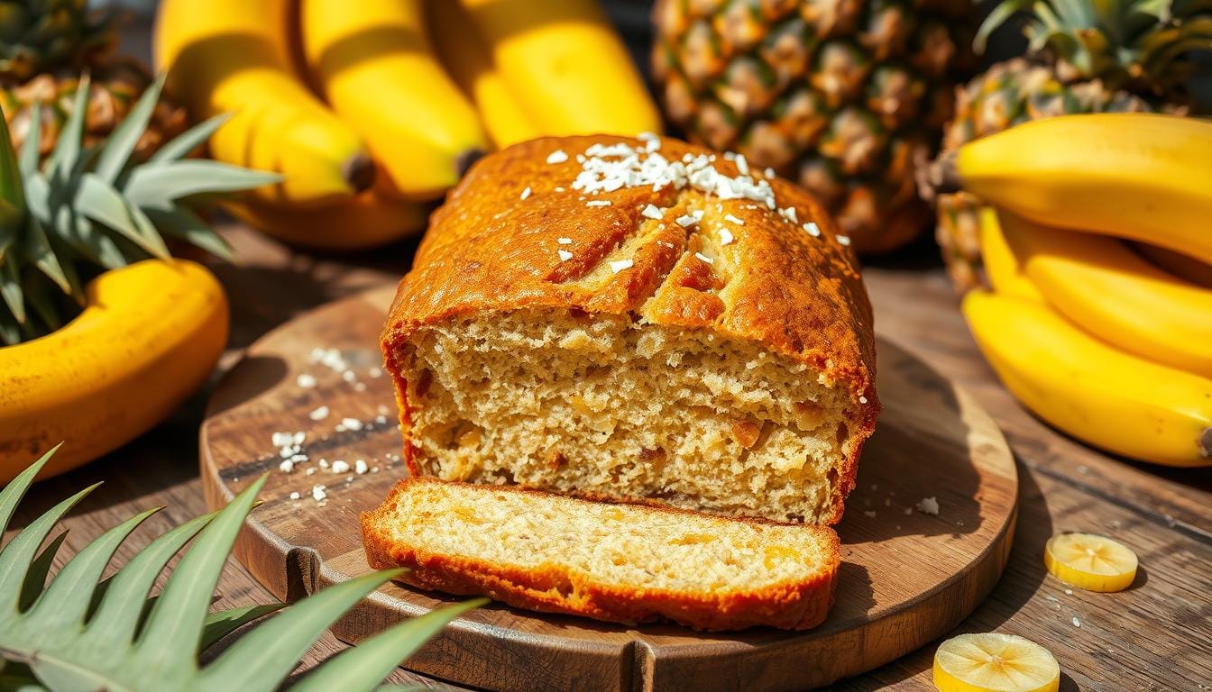 pineapple banana bread