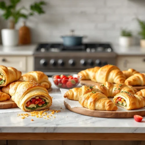 how to level up crescent rolls in the oven