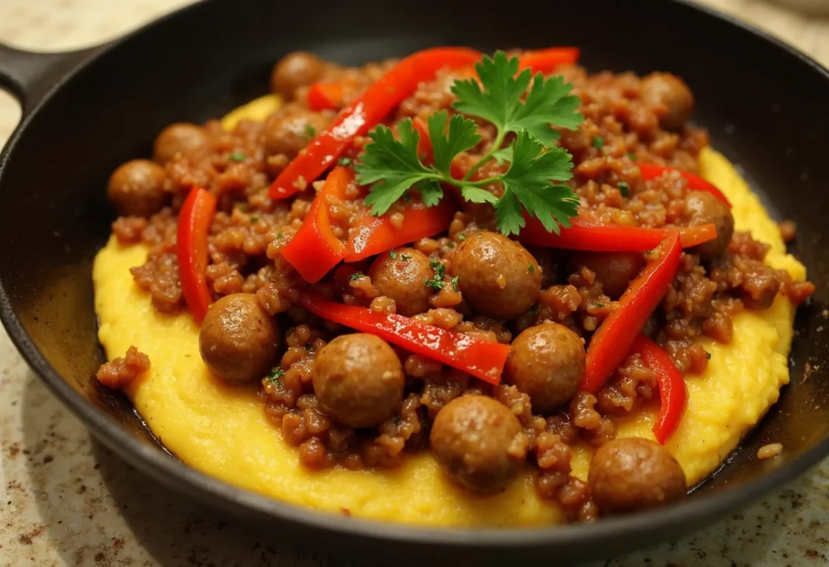 Hearty Sausage and Peppers Dish