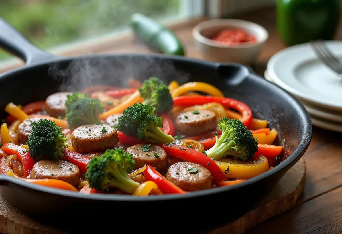 Sausage Skillet for a Weeknight Dinner