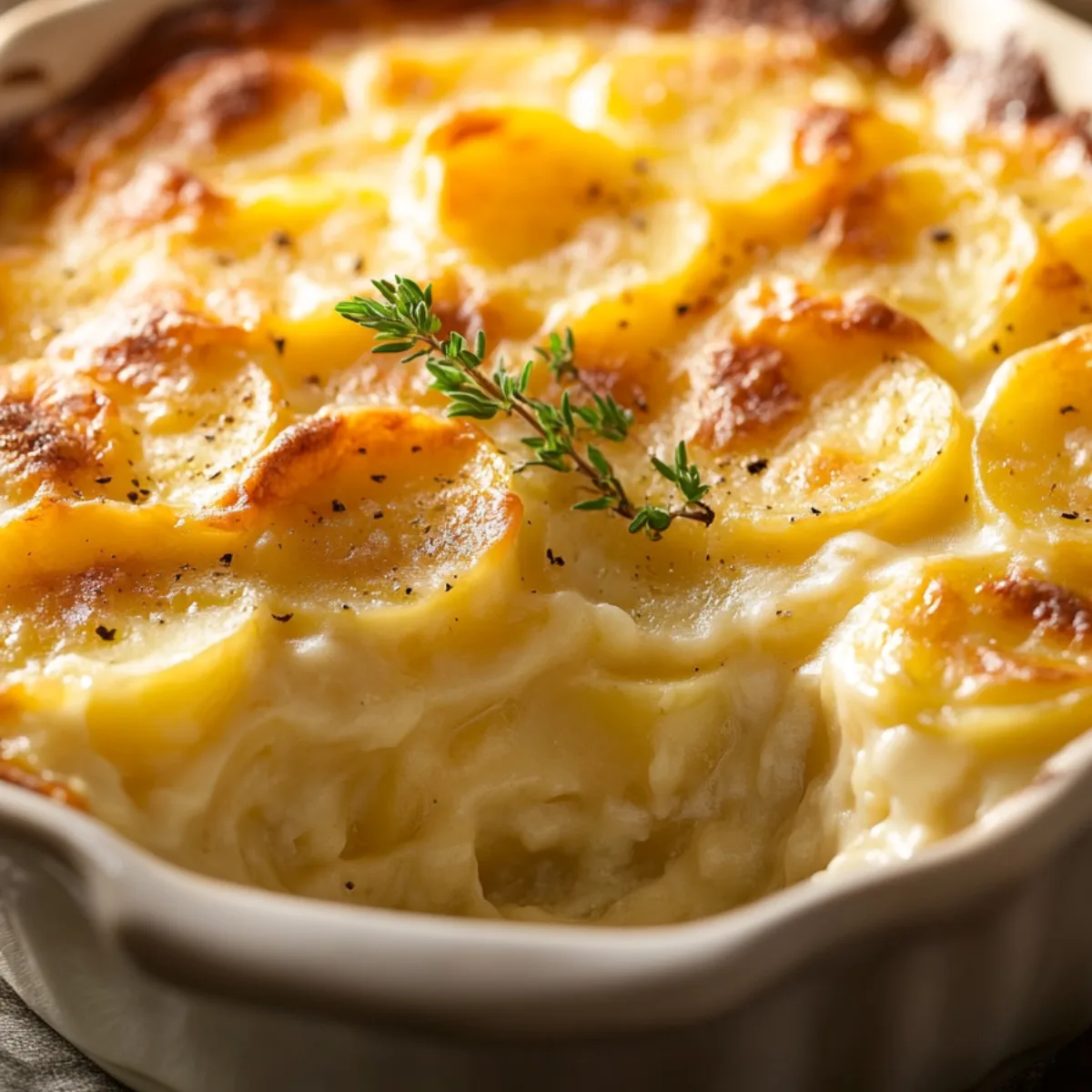 Easy cheesy potatoes