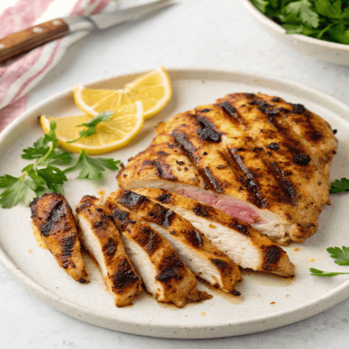 Grilled Lemon Herb Chicken Breast