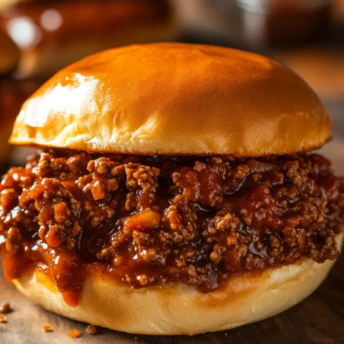 Homemade Sloppy Joe Recipe Recipe card