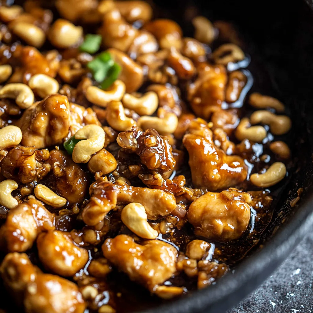 cashew chicken recipe