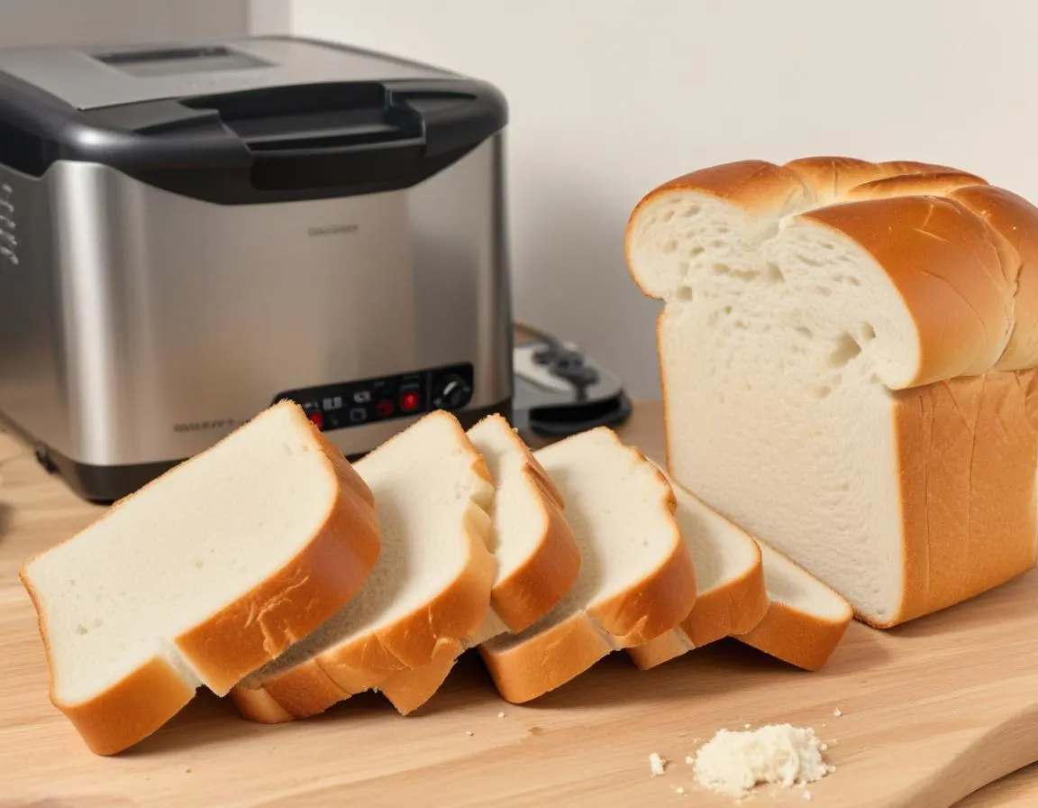 Easy Bread Machine White Bread