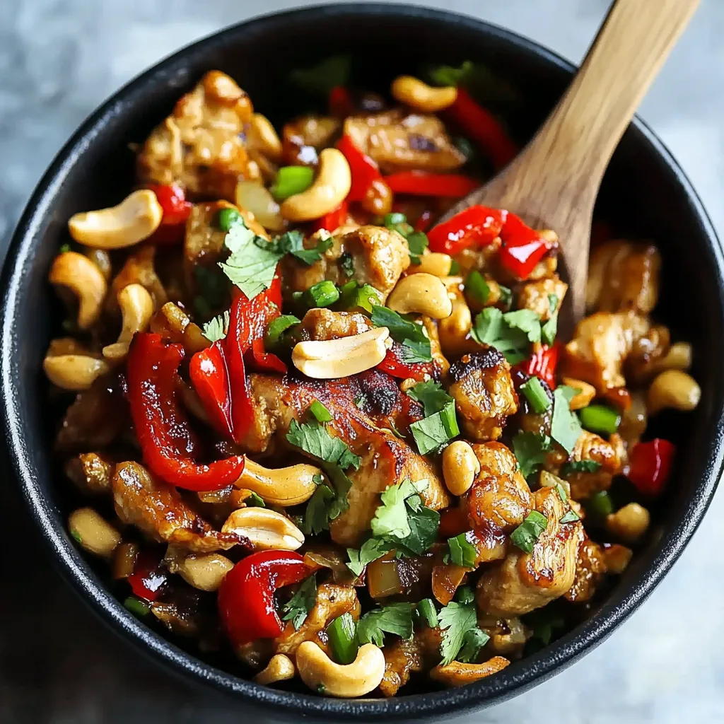 paleo cashew chicken recipe