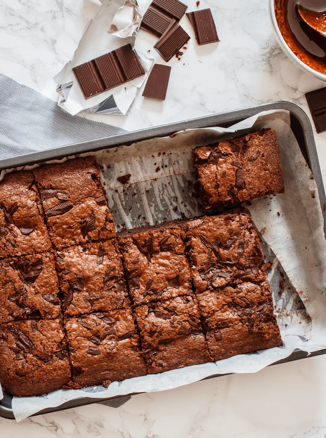 Brown Butter Brownies3 Brown Butter Brownies step by step