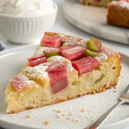 Rhubarb Cake